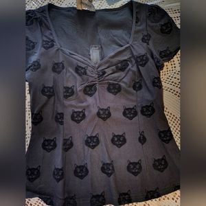 Collectif Mimi Velvet Top